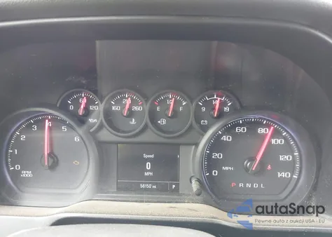 2020 Chevrolet Silverado 1500 2Wd Long Bed Wt из США, поврежденный, VIN 3GCNWAEF4LG197178